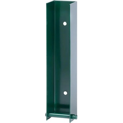 Držiak Strend Pro EUROSTANDARD, 40x200 mm, zelený, RAL6005, so skrutkami, na podhrabové dosky
