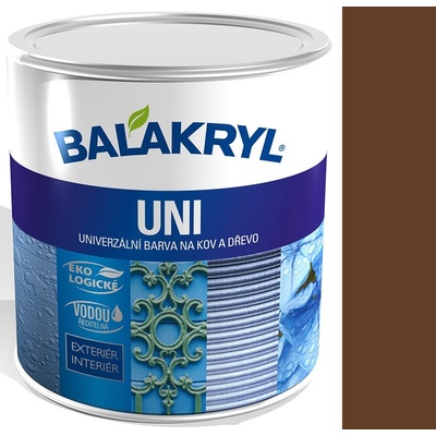 Balakryl Uni mat 0,7 kg tmavě hnědý