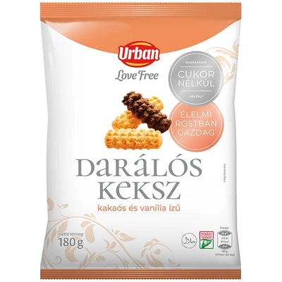 Urban LoveFree Mix čajového pečiva 180 g