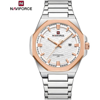 Naviforce Часовници naviforce st-38659 - Сребристо / Розово / Бяло kp38659 (st-38659)