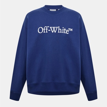 Off White Блуза Off White Men's Skate Relaxed Fit Crew Sweatshirt - Dark Blue-White