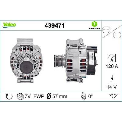 Alternátor VALEO 439471