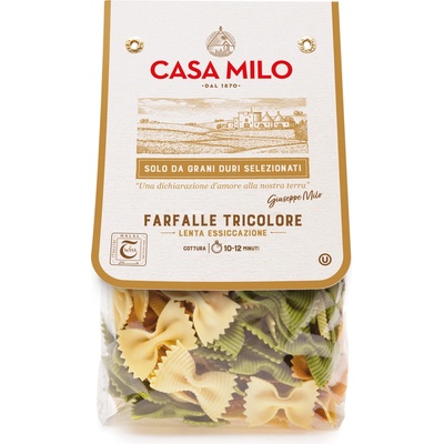 Casa Milo Farfalle Tricolore 72 x 0,5 kg