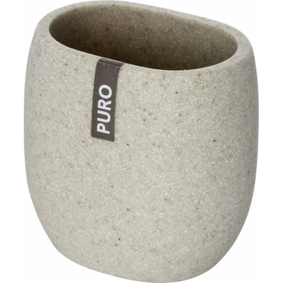 WENKO Téglik na kefky PURO béžový 6,5x9,4x9,4 cm