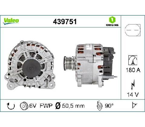 Alternátor VALEO 439751