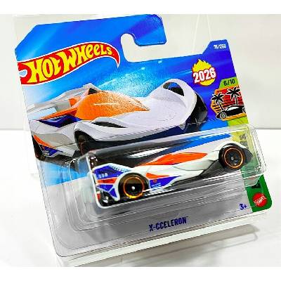 Mattel Hot Wheels Hračka auto bílé měřítko 1:64 model 75/250