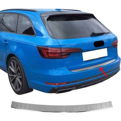 Nerez kryt zadného nárazníka leštěný Audi A4 kombi vr. Allroad 2008-2016