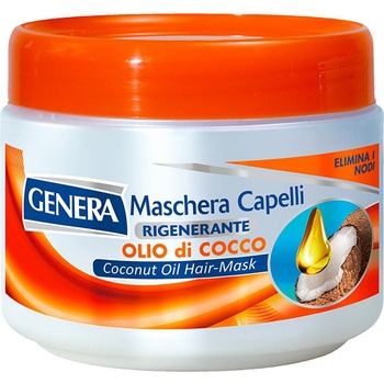 Genera regenerační vlasový zábal kokosový olej 500 ml
