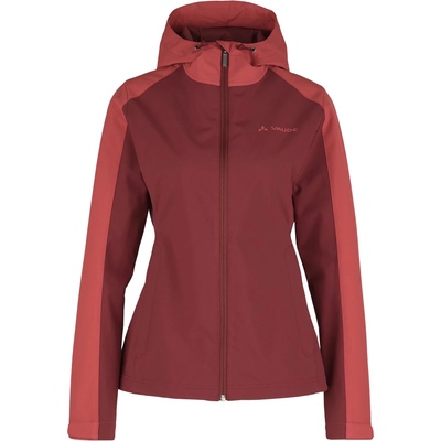 Vaude Дамско софтшел яке Vaude Women's Itri Hoody Jacket Softshell jacket - Dark Cherry - размер 40 (EU) (103-1508-0414)
