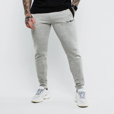 GymBeam tepláky Slimfit Grey