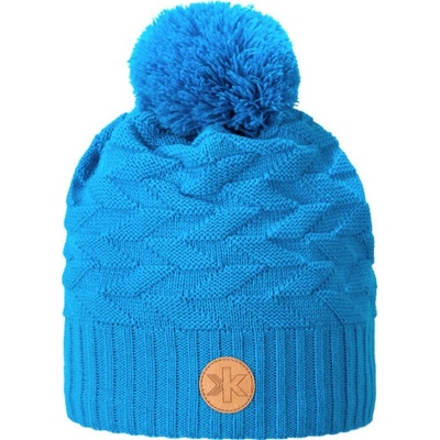 Kama pletená merino čepicekadze AW71 115 tyrkysová