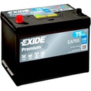 Image 1 of Exide Premium 75Ah 630A left+ Asia (EA755)