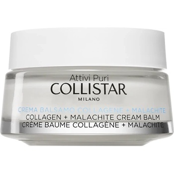 Collistar Attivi Puri Collagen + Malachite Cream Balm хидратиращ крем против стареене с колаген за жени 50 мл