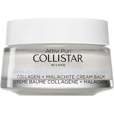 Collistar Attivi Puri Collagen + Malachite Cream Balm хидратиращ крем против стареене с колаген за жени 50 мл