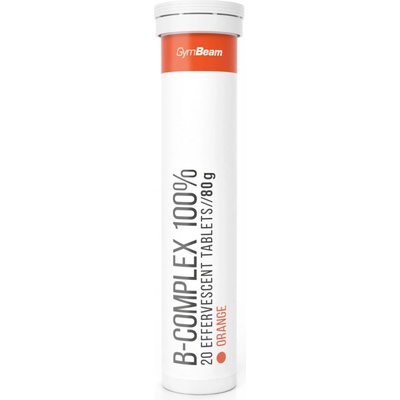 Gymbeam B-Komplex 100% 20 tabliet