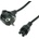 Захранващ кабел Шуко CEE 7/7 - IEC C5 (мики маус) 1.8m (MAKKI-CE022-1.8m)