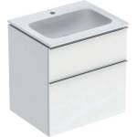 Geberit iCon - Шкаф с мивка, 60x63x48 cm, KeraTect, гланцово бяло 502.331. 01.2 (502.331.01.2)