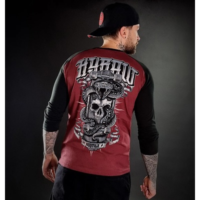 HYRAW мъжки ¾ ръкав тениска hyraw - ride or the - ss22-m38-tshr34