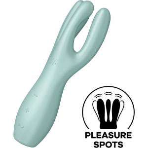 Satisfyer Mултифункционален стимуалтор мента Satisfyer Threesome 3