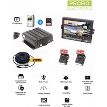 PROFIO X7 - 4 kanálová DVR s nahrávaním na HDD 2TB - podpora vloženia SIM karty/online sledovanie