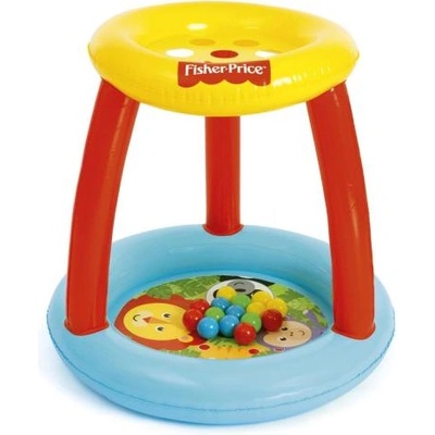 Bestway 93541 Детски надуваем център за игра с отвори за топки Fisher Price