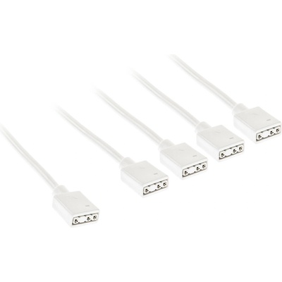 Kolink Кабел Kolink ARGB 1-4 Сплитер - 30 cm Бял (ZUAD-1629)