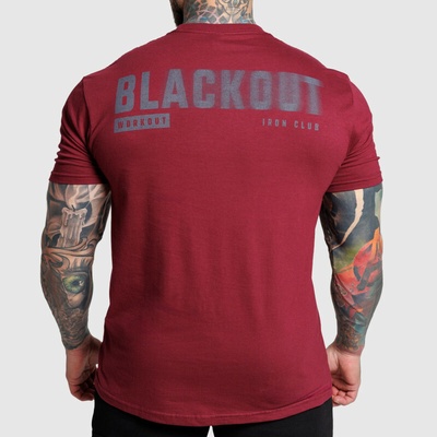 Iron Aesthetics Blackout bordové