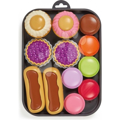 Écoiffier Cheef Cook 980-1 koláčky růžovo-zeleno-oranžové