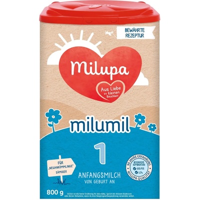 Milupa Мляко за кърмачета Milupa - Milumil 1, опаковка 800 g (4NCMIMLMLN101X800D)