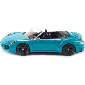 SIKU Метална количка Siku Private cars - Спортен автомобил Porsche 911 Turbo S Cabriolet, 1: 55 (1523)