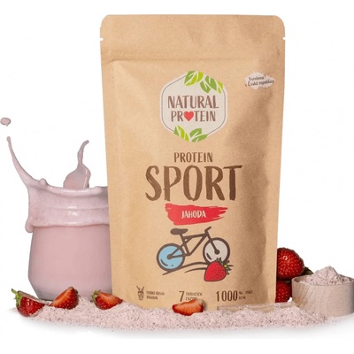 NaturalProtein Jahoda 350 g