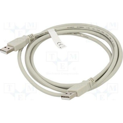 Goobay 50796 USB 2.0 USB A vidlice z obou stran 2m šedý
