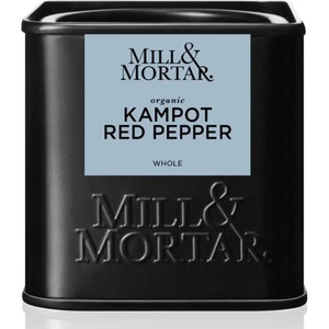Mill & Mortar Био червен пипер КАМПОТ, 50 гр. , цял Mill & Mortar (MM11110)