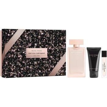Narciso Rodriguez For Her Musc Nude подаръчен комплект за жени EDP 100 ml + EDP 10 ml + лосион 50 ml