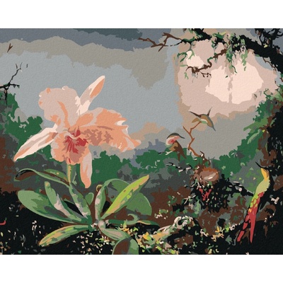 zuty Malování podle čísel Příroda v podvečer 50 x 40 cm vypnuté plátno na rám