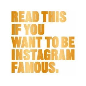 Read This if You Want to Be Instagram Famous | Henry Carroll (ISBN: 9781780679679)