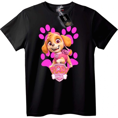 NOONEBRAND Тениска Paw Patrol Скай - 6XL, Black