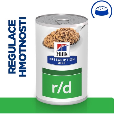 Hill's Prescription Diet R/D Regulácia hmotnosti konzerva pre psov 350 g