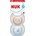 Nuk First Choice биберон залъгалка, силикон, 0-6 мес. , 2 бр. , Мечка/Водно конче (10175378)