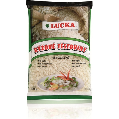 Lucka Cestoviny ryžové hviezdičky bez lepku 300 g