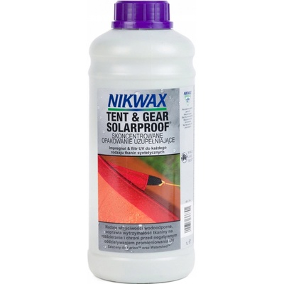 Nikwax Impregnace na stany Tent & Gear SolarProof 1000 ml – Zboží Mobilmania