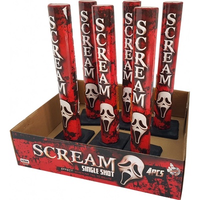 Klásek Kulové pumy Scream Single Shot 25 mm 6 ks
