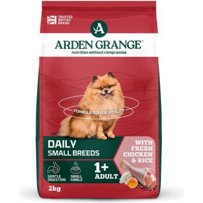 Arden Grange Възрастен Мини с прясно пиле и ориз 2 кг