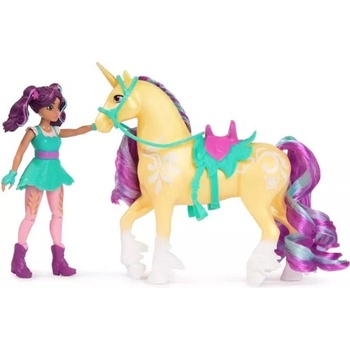 Spin Master Академия за еднорози: Комплект за игра с кукла Ава и еднорог Лийф (6069631)