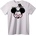 NOONEBRAND Тениска Mickey Сърце Слънчеви Очила - 2XL, White