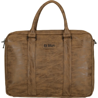 Enrico Benetti Rotterdam 15" Notebook Bag Camel EB-66691010