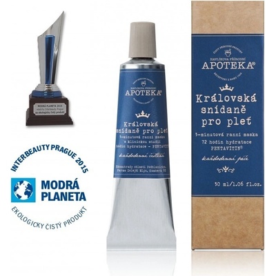 Havlíkova Apotéka Kráľovské raňajky pre pleť 3-minútová ranná maska 50 ml