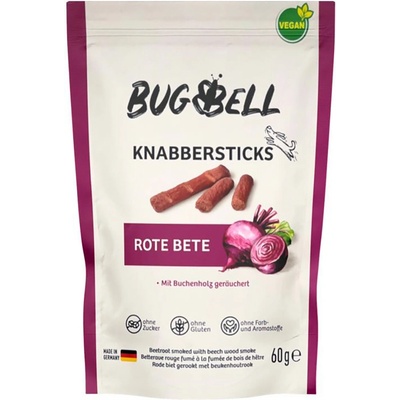 BugBell žuvacie tyčinky s červenou repou 60 g
