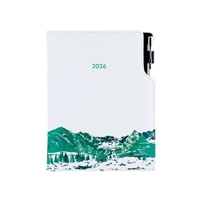 Design A5 týdenní 2026 bílá