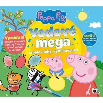 Peppa Pig Vodové mega omalovánky